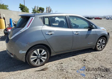 2016 Nissan Leaf Sv z USA, uszkodzony, nr VIN 1N4BZ0CP8GC314727